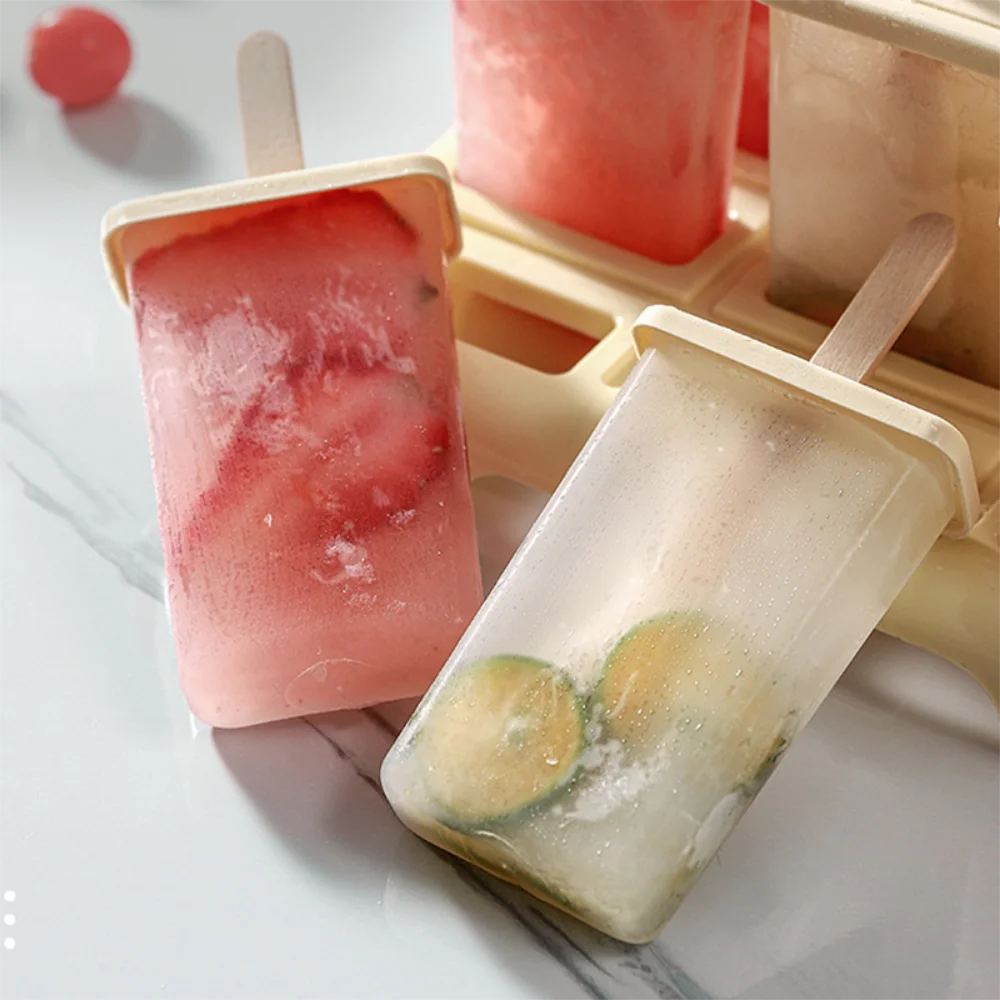 Ice Cream Popsicle Mold DIY Ice Cream Machine Homemade Ice Box with Plastic Stick Ice-lolly Mold Ice Cube Tray Kitchen Gadgets Ice Cream Popsicle Mold DIY Ice Cream Machine Homemade Ice Box with Plastic Stick Ice-lolly Mold Ice Cube Tray Kitchen Gadgets