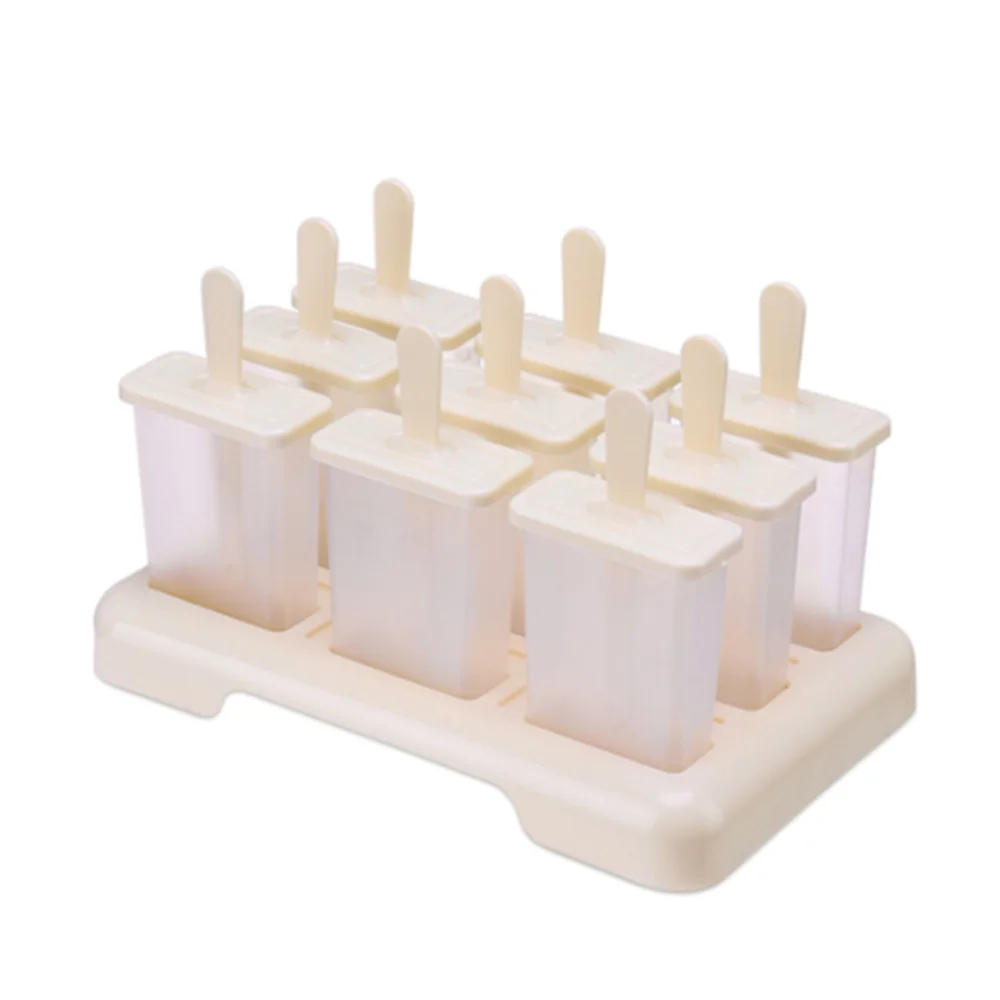 Ice Cream Popsicle Mold DIY Ice Cream Machine Homemade Ice Box with Plastic Stick Ice-lolly Mold Ice Cube Tray Kitchen Gadgets Ice Cream Popsicle Mold DIY Ice Cream Machine Homemade Ice Box with Plastic Stick Ice-lolly Mold Ice Cube Tray Kitchen Gadgets