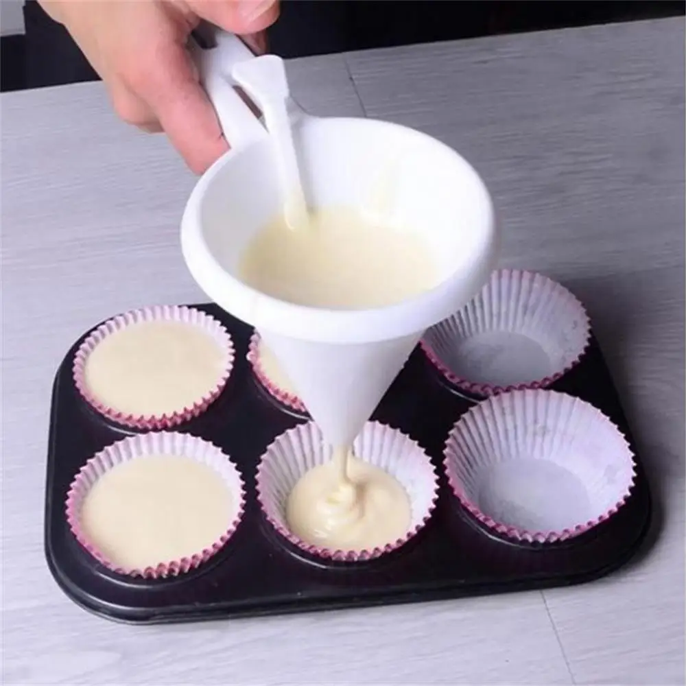 Adjustable Hand-held Baking Funnel Tools Cream Batter Chocolate Liquid Dispenser Pastry Mold Cookie Cupcake Pancake Baking Tools Adjustable Hand-held Baking Funnel Tools Cream Batter Chocolate Liquid Dispenser Pastry Mold Cookie Cupcake Pancake Baking Tools