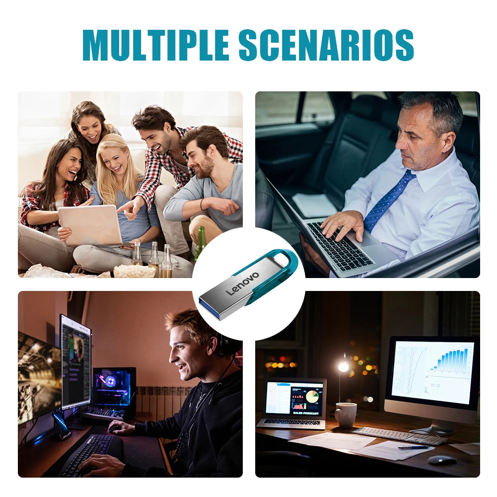 Lenovo Flash Drives 2TB Usb 3.0 Mini High Speed Metal Pendrive 1TB 512GB Stick Portable Drive Waterproof Memoria Storage U Disk - Image 5