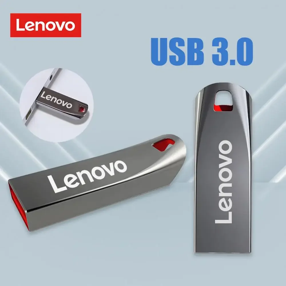 Lenovo USB 3.0 Flash Drives 2TB High Speed Pen Drive 1TB Metal Waterproof Usb Pendrive 512GB TYPE-C Memoria Usb Stick Smart Home