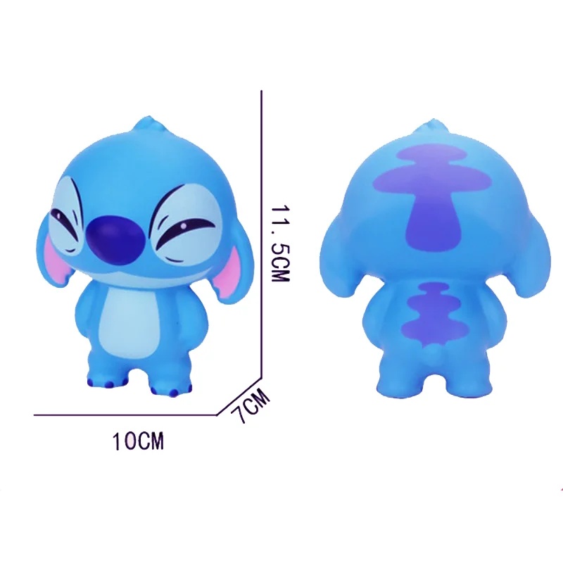 Disney Stitch Decompression Toy Stitch Model Decompression Soft Slow Rebound Doll Cartoon Children's Figure Toy Healing Gift