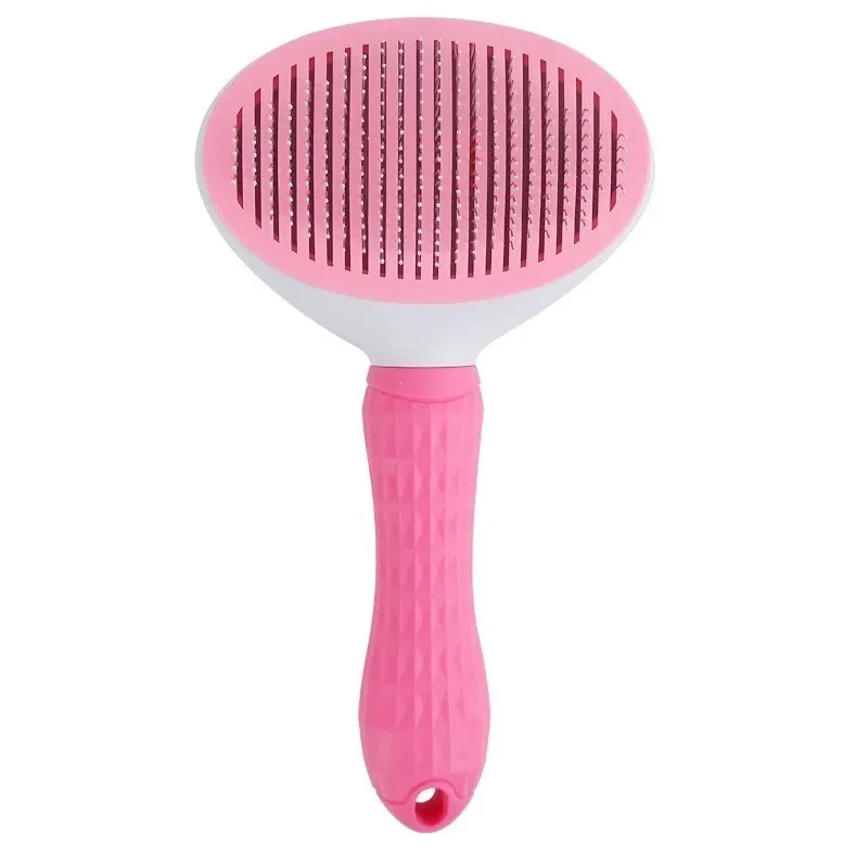 Pet Dog Brush Cat Comb Self Cleaning Pet Hair Remover Brush For Dogs Cats Grooming Tools Pets Dematting Comb Dogs Accessories Pet Dog Brush Cat Comb Self Cleaning Pet Hair Remover Brush For Dogs Cats Grooming Tools Pets Dematting Comb Dogs Accessories